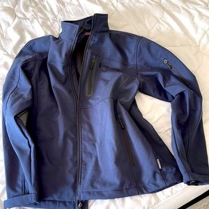 Free Country Soft Shell Navy Jacket - Never Worn